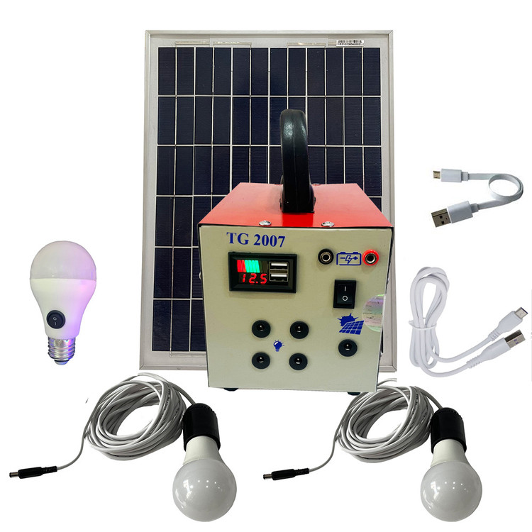 پکیج خورشیدی مدل TG2007-N1 ظرفیت 20 وات