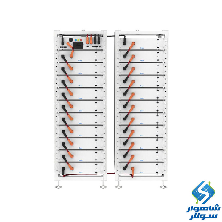 باتری لیتیومی ولتاژ بالا 7.68 کیلووات دیه DEYE مدل Bos-A-7.68 KWH